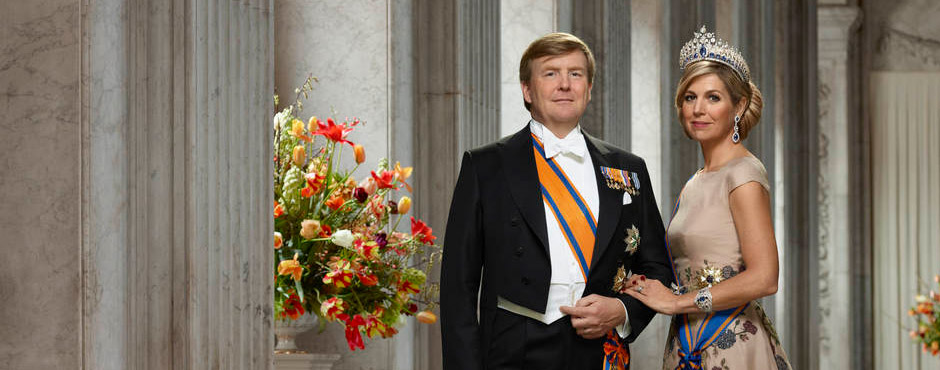 Zijne Majesteit Koning Willem-Alexander en Hare Majesteit Koningin Máxima
